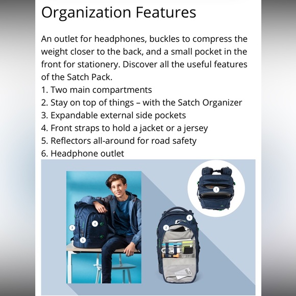 Satch Pack Beach Leach Ergonomic Backpack - Picture 16 of 16